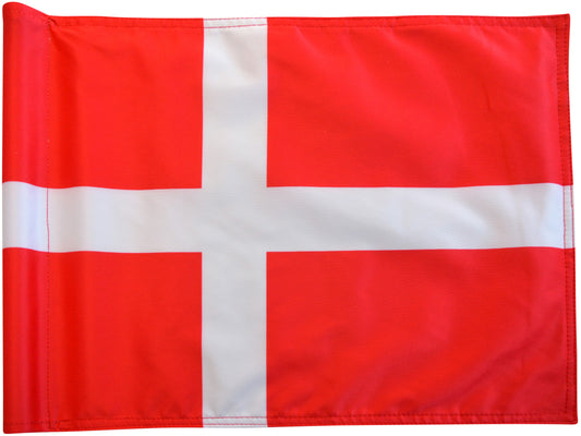Nationalflagga dansk med skum
