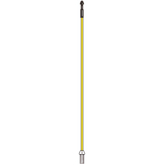 Golfflaggstang 7,5 fot i gul