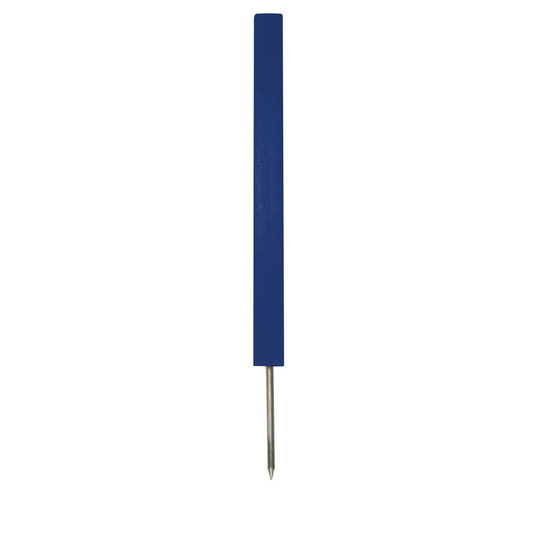 Markeringsstolpe fyrkantig, 61 cm, blå