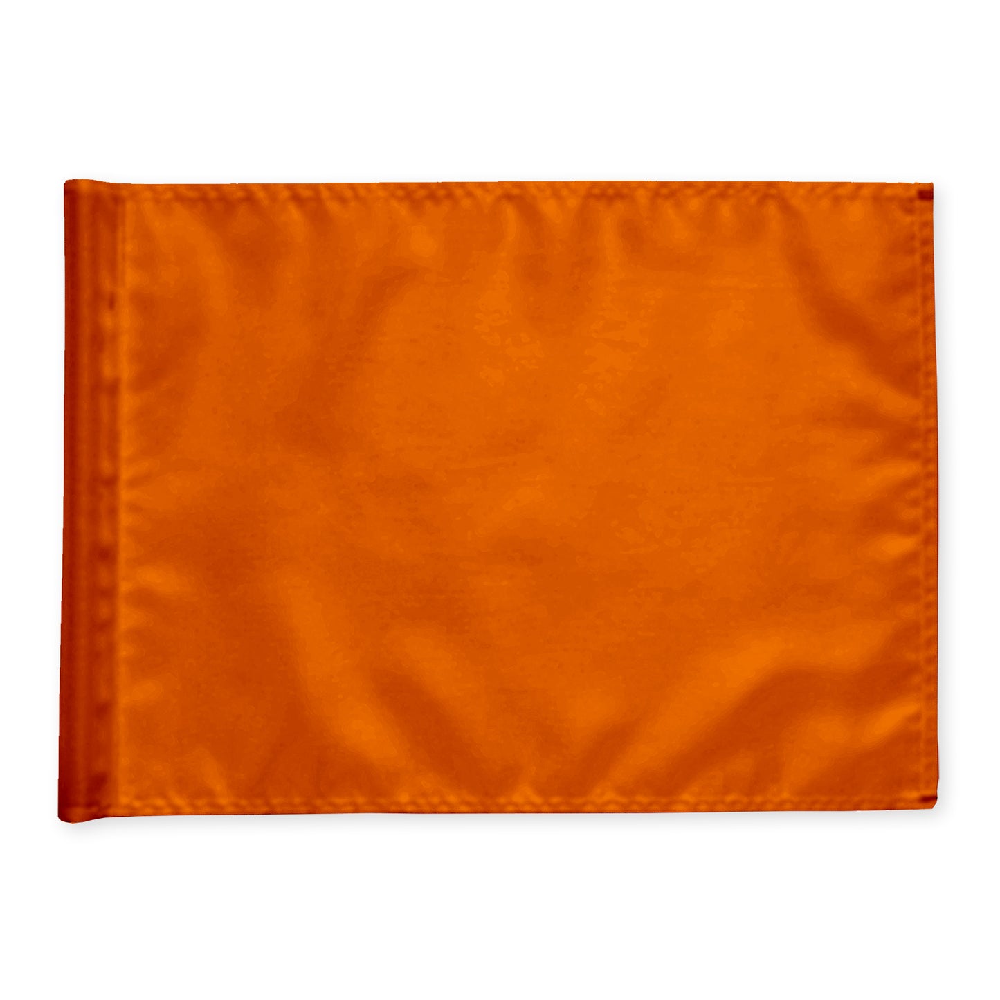 Golf flagga, orange, nylon, extra kraftig flaggduk 