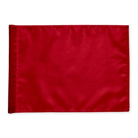 Puttinggreen flagga, röd, nylon, extra kraftig flaggduk