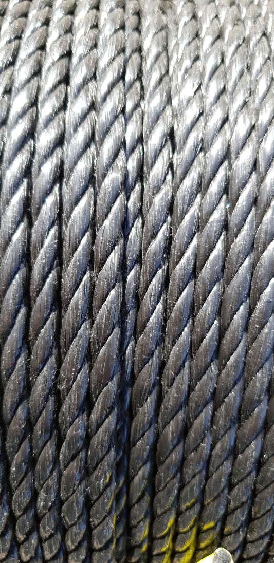 Black rope 220 meter