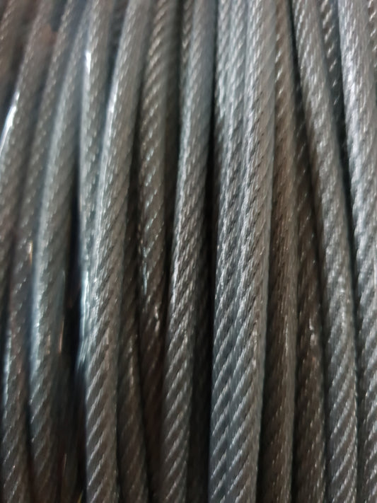 Plastic coated steel wire 4 / 5mm